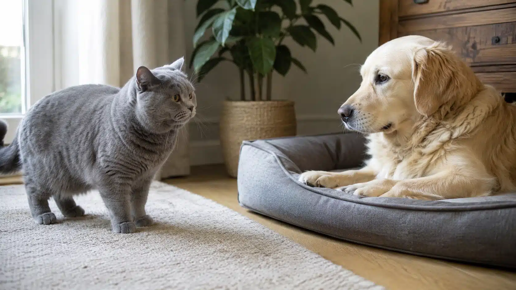 Cómo presentar un gato british shorthair a otro gato o perro